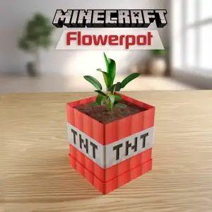 Maceta TNT Minecraft
