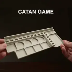 CATAN - ORGANIZER OF PIECES AND LETTERS