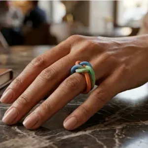 Interlocked Trinity Loop Ring – Noah0x03