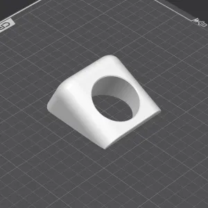 Halter für runden Hygrometer für Filamentbox