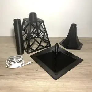 farola en miniatura