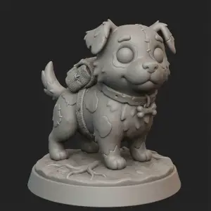 Patchwork Puppy Adventurer