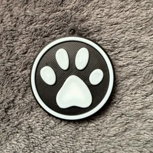 Cat's paw for neck or key chain, pendant