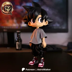 Dragon ball Goku x Urban Vibes Fan art Multipart