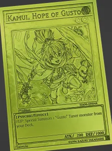 KAMUI,HOPE OF GUSTO - YUGIOH