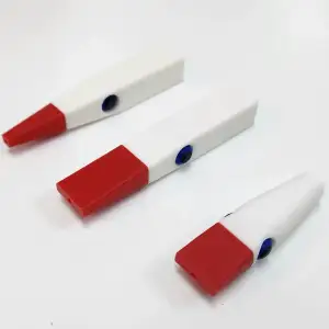 Salt water fishing lures needle-chisel-cone shape