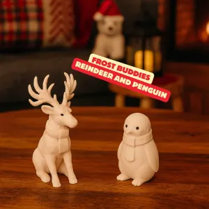FROST BUDDIES – REINDEER & PENGUIN ❄️