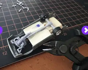 Hotwheels solid rear axle/diff pack