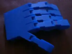 Robot hand.