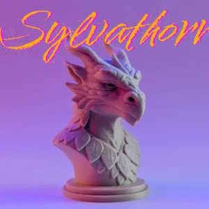 Sylvathorn - Forest Dragon Bust