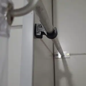 Shower rod end caps  / suporte varão do box banheiro