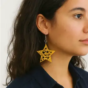 Starry earrings
