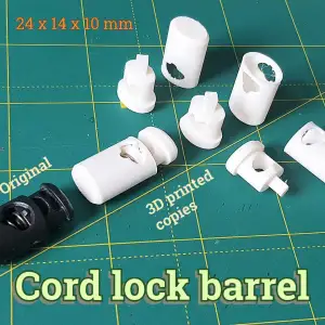 Cord lock barrel