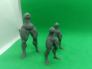 Ultimate Leg Day Duck Trio Funny Meme Figurine Set Supportle