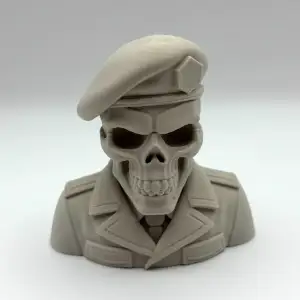 Army Skeleton Bust
