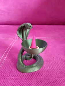 Cobra Incense Holder Mystical Serpent Cone Burner