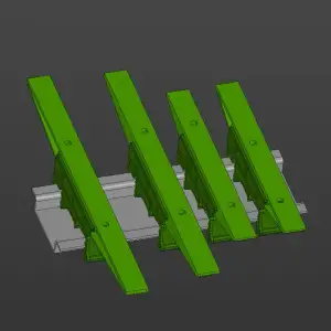 DRG-0x (Mounting bracket for Circuit board on DIN rail)