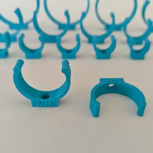 Snap-Fit Pipe Mounts | 15 Sizes 12-50 mm | M4 Screw