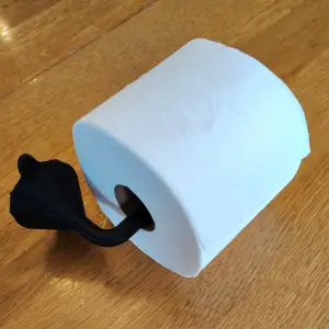 Simple toilet paper holder