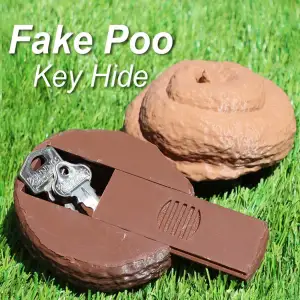 Fake Poo Key Hide - Secret Stash Box