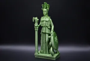 Athena Statue – Greek Goddess of Wisdom & War