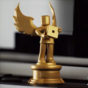 Roblox Trophy print by parts