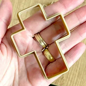 Cross Cookie Cutter, 5 sizes, Cross, Shape, Kitchen tools