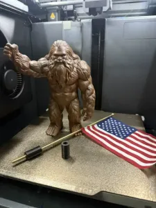 Bigfoot Freedom Walker - Layered Legends