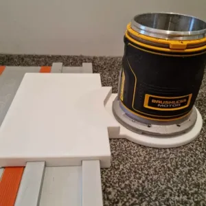 Dewalt Router TrackSawRail Adapter-Festool, Makita, Powertec