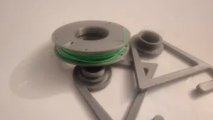 Mini Spool Roller for Filament Scraps