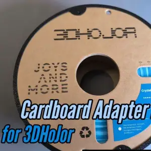 3DHoJor Cardboard Spool Adapter