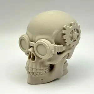 Steampunk Bonehead Ornament