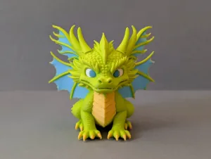Majestic Baby Dragon – Articulated Tail