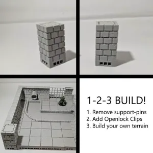 Sewer tiles - pillar