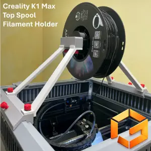 Creality K1 Max – Top Spool Filament Holder