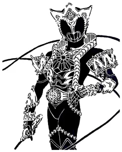 KR Taiga Nobori stencil