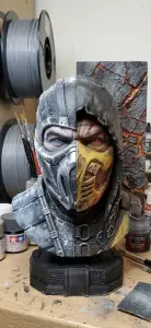 Sub-Zero and Scorpion mortal kombat