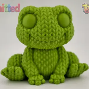 Knitted Frog – Jumping with Cuteness!