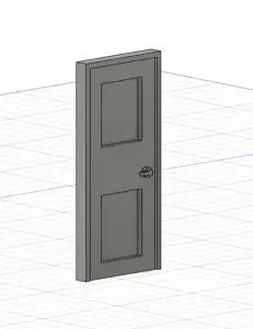 1/18 PORTE D'ACCES B / ACCESS DOOR B
