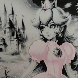 Hueforge Princess Peach