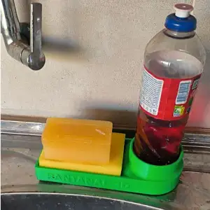 Porta sabão e detergente lavar louça