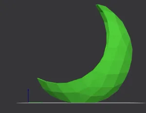 Ramadan crescent date holder
