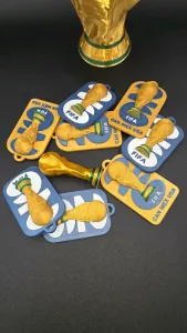 world cup keychain , llavero mundial 2026!