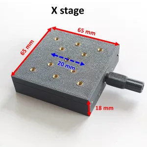 Printed linear stage