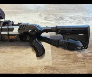 Bug a salt butt stock attachment