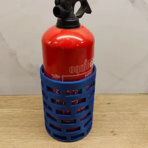 Fire extinguisher hanger