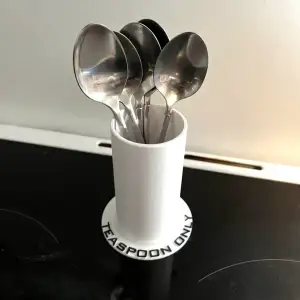 Teaspoon only holder stand