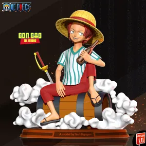 Kid Shanks - One Piece Fanart