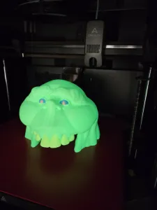 Luminous Ghostbuster Slimer Head Home Hide for Pets