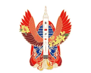 梦舟最大动压逃逸+长征十号低空演示飞行纪念徽章